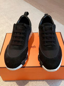 Hermes knit&suede bouncing sneaker HS0123