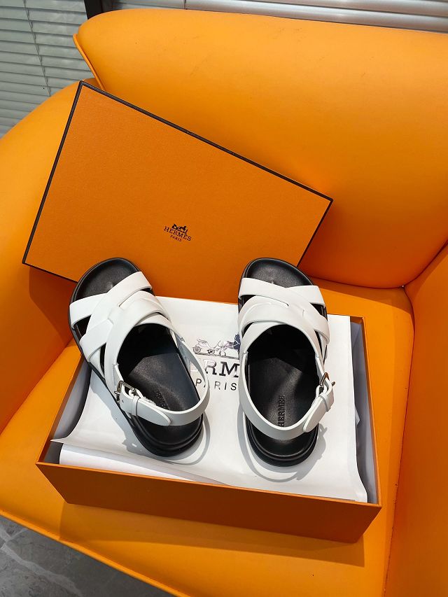 Hermes calfskin sandal HS0141