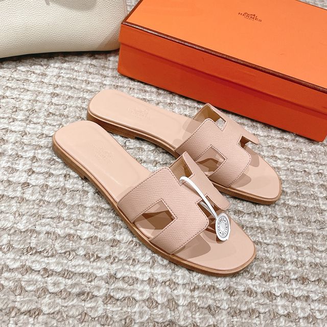 Hermes epsom leather oran sandal HS0132	