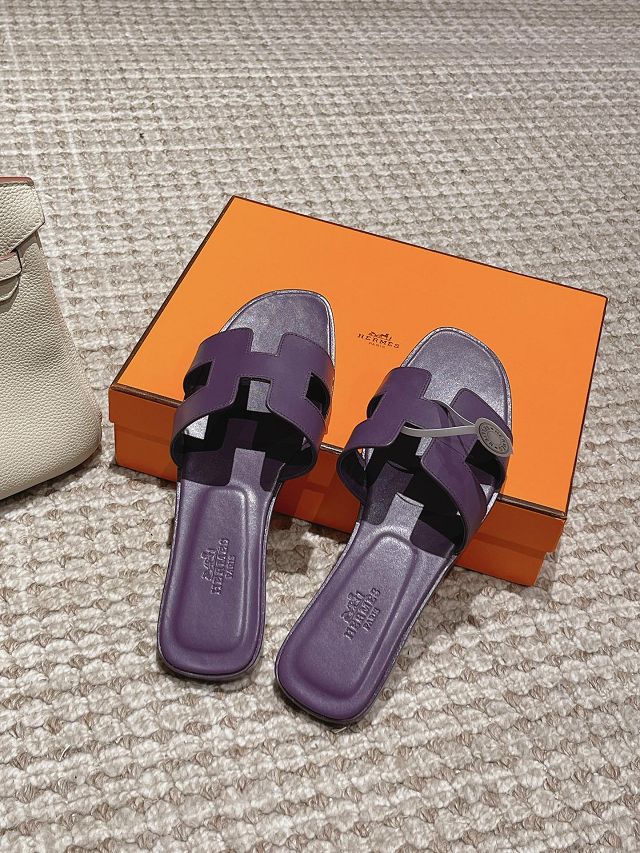 Hermes swift leather oran sandal HS0134