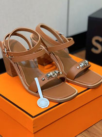 Hermes calfskin ivresse 65mm sandal HS0146