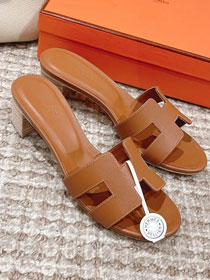 Hermes calfskin oasis 50mm sandal HS0186