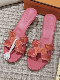 Hermes canvas oasis 50mm sandal HS0187