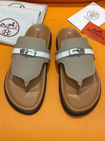 Hermes lambskin empire sandal HS0166