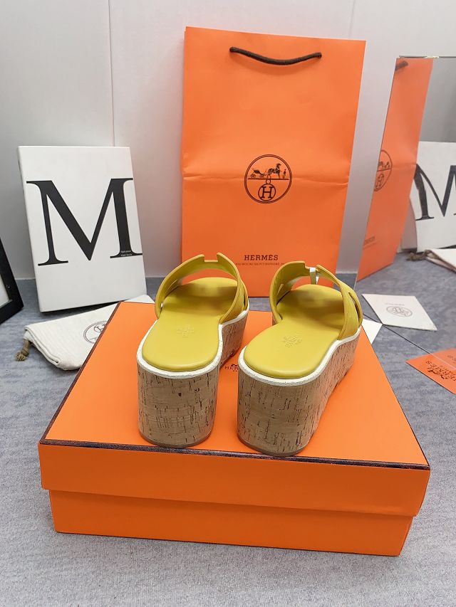 Hermes suede eze 70mm sandal HS0160