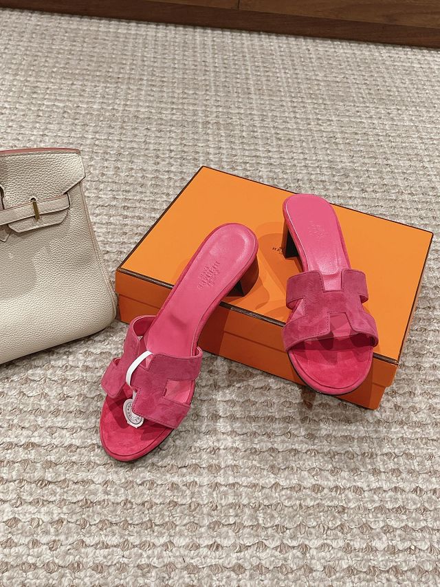 Hermes suede oasis 50mm sandal HS0188