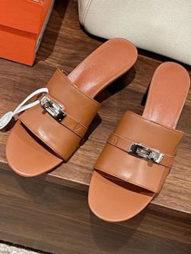 Hermes calfskin gigi 50mm sandal HS0193