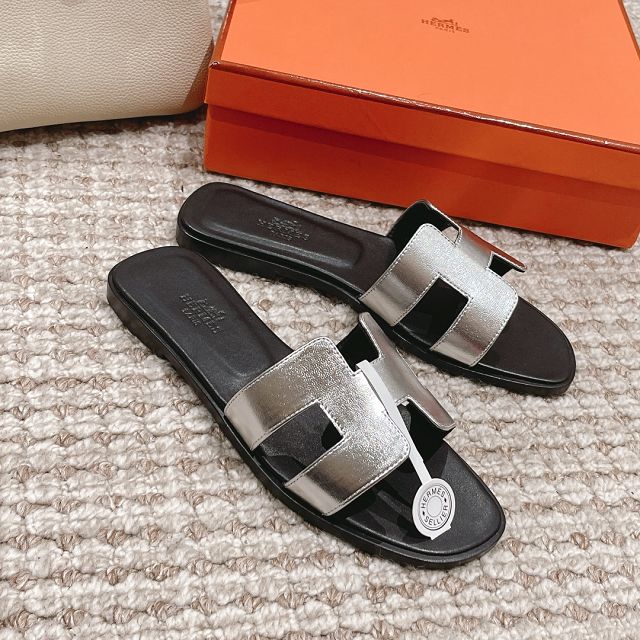 Hermes calfskin oran sandal HS0204