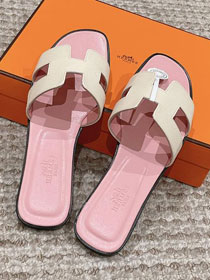 Hermes epsom calfskin oran sandal HS0202