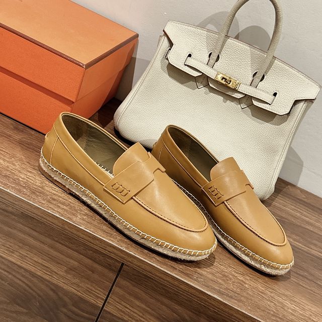 Hermes calfskin kennedy loafer HS0222