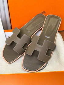 Hermes epsom calfskin oran sandal HS0216