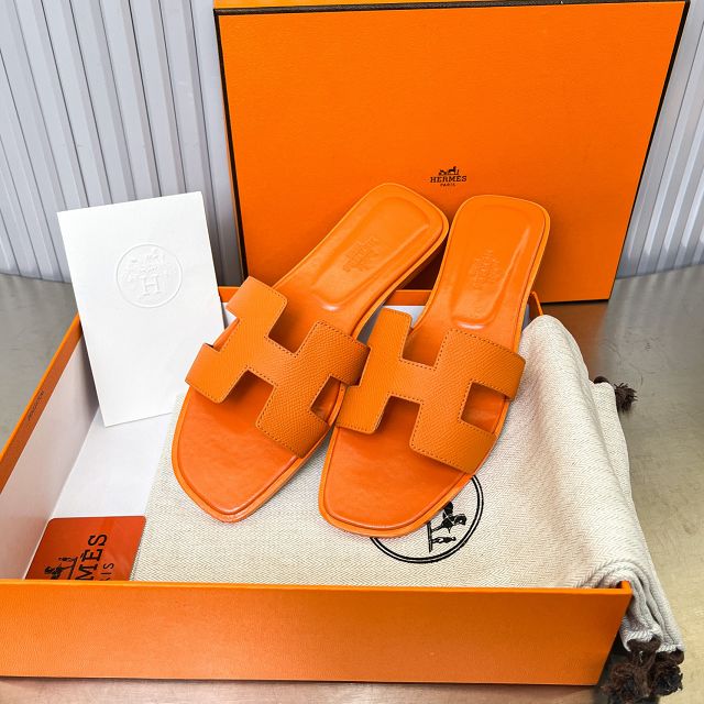 Hermes epsom calfskin oran sandal HS0217