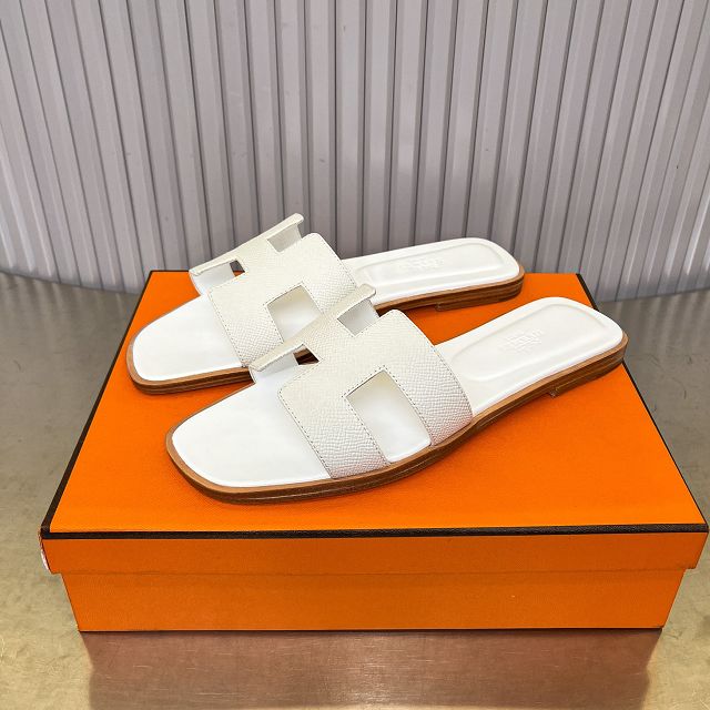 Hermes epsom calfskin oran sandal HS0217