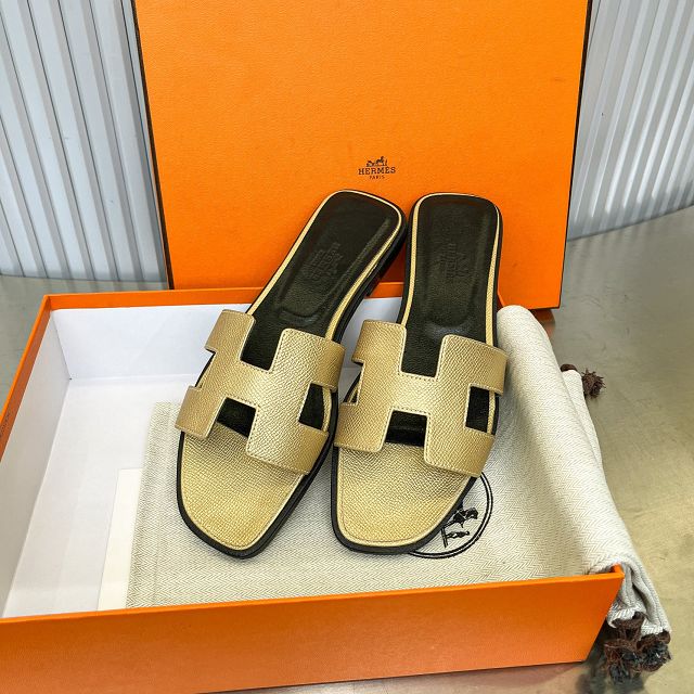 Hermes epsom calfskin oran sandal HS0217