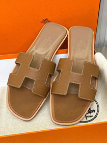 Hermes epsom calfskin oran sandal HS0220