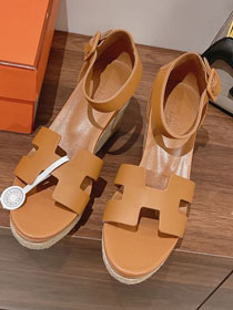 Hermes calfskin 85mm sandal HS0248