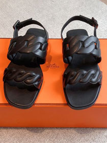 Hermes calfskin sandal HS0225