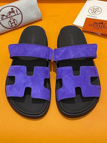 Hermes suede chypre sandal HS0239 