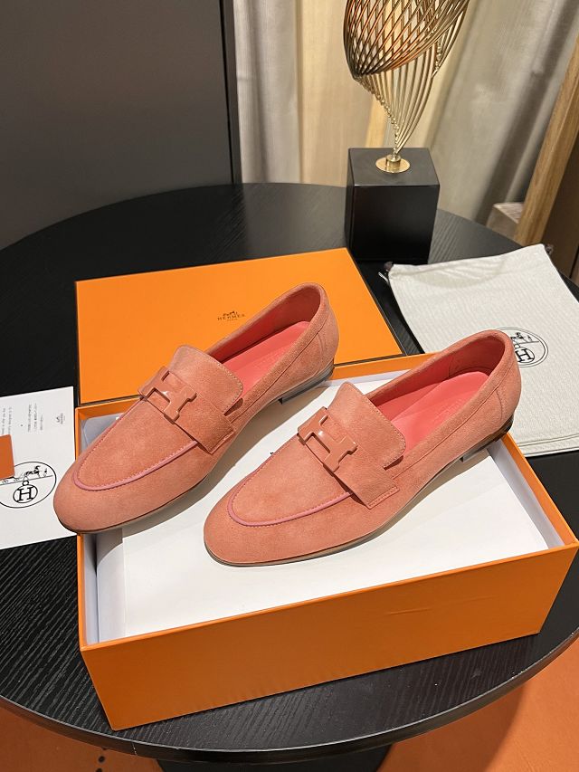 Hermes suede paris loafer HS0230