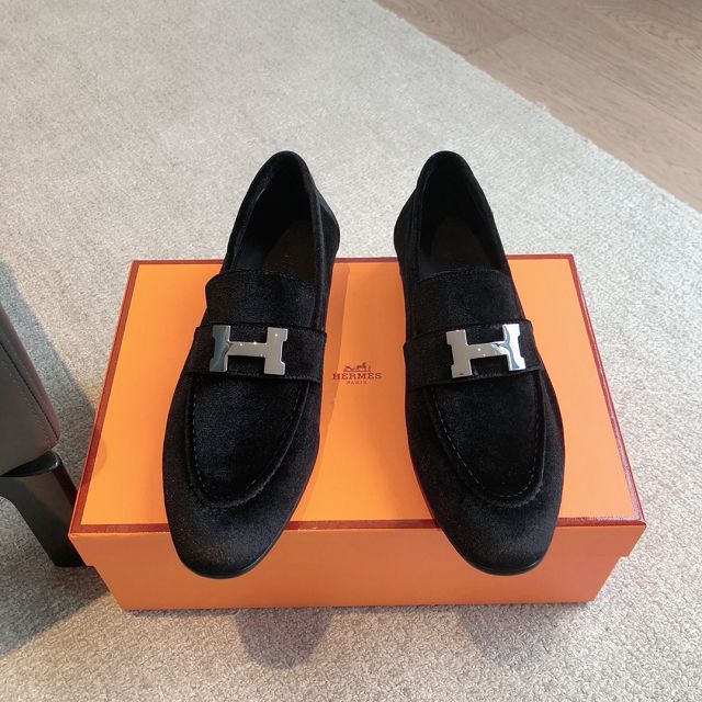 Hermes suede paris loafer HS0230