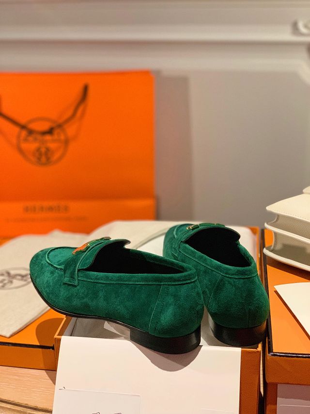 Hermes suede paris loafer HS0230