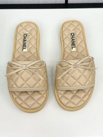 CC original lambskin mules CH0002