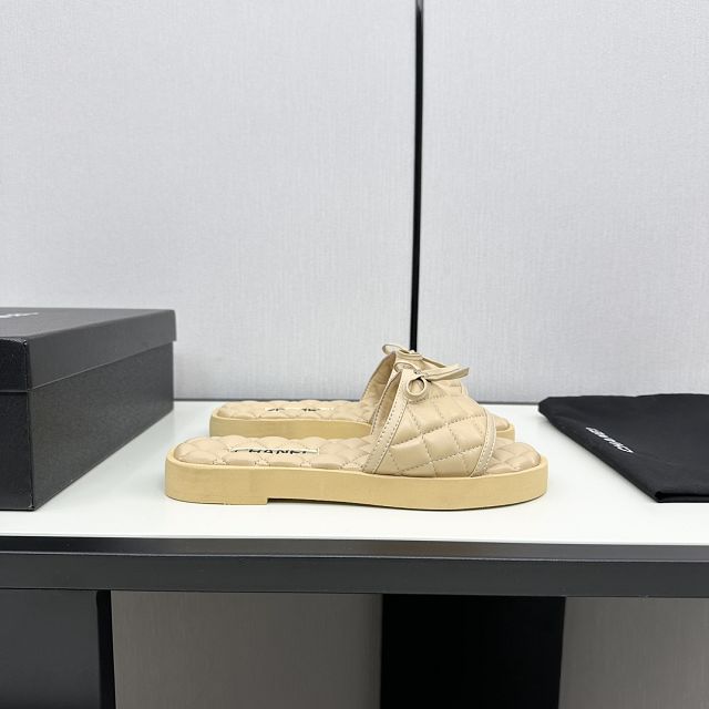 CC original lambskin mules CH0002