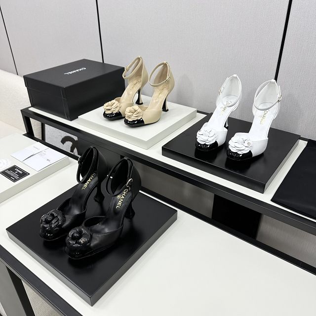 CC original lambskin 85mm slingbacks CH0042