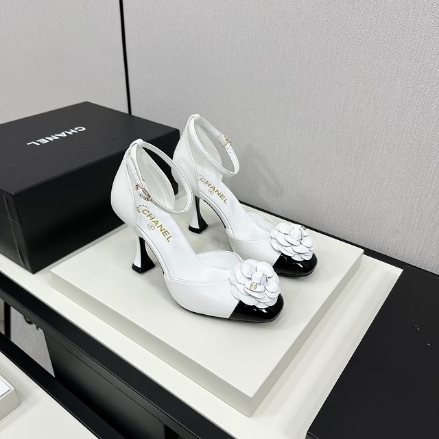CC original lambskin 85mm slingbacks CH0042