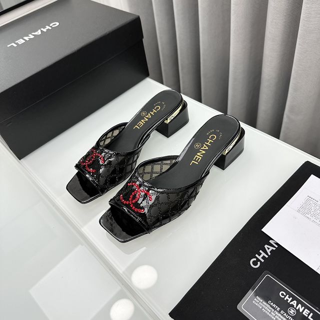 CC PVC 35mm mules CH0072