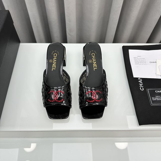 CC PVC 35mm mules CH0072