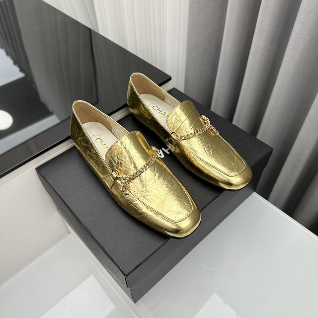 CC calfskin loafers CH0073