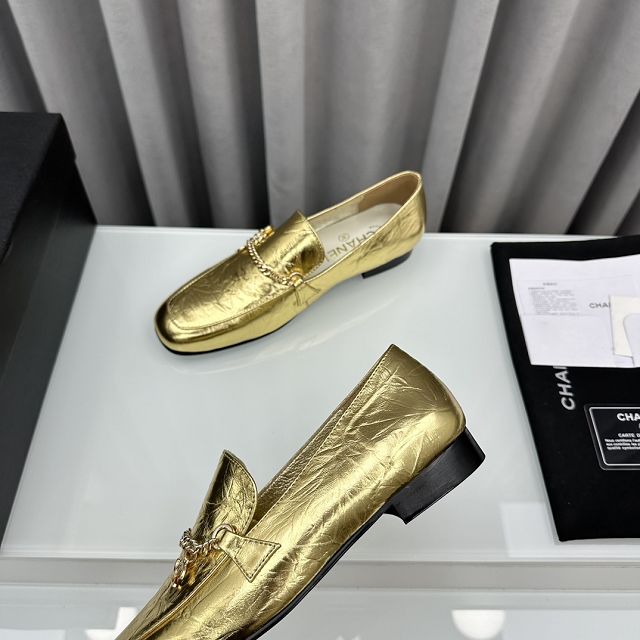 CC calfskin loafers CH0073