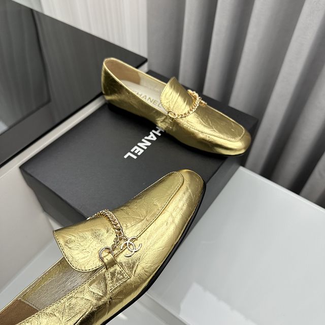 CC calfskin loafers CH0073