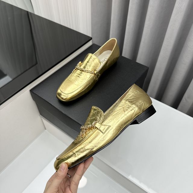 CC calfskin loafers CH0073