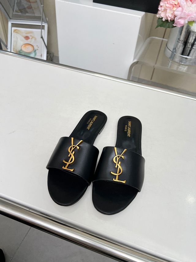 YSL original calfskin mules YS0001