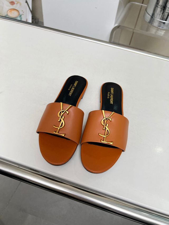 YSL original calfskin mules YS0001
