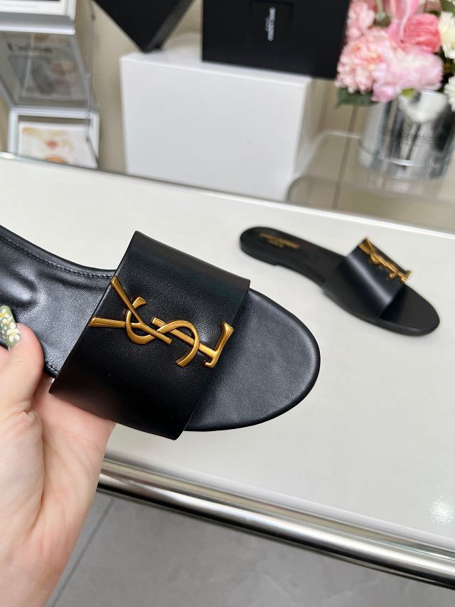 YSL original calfskin mules YS0001