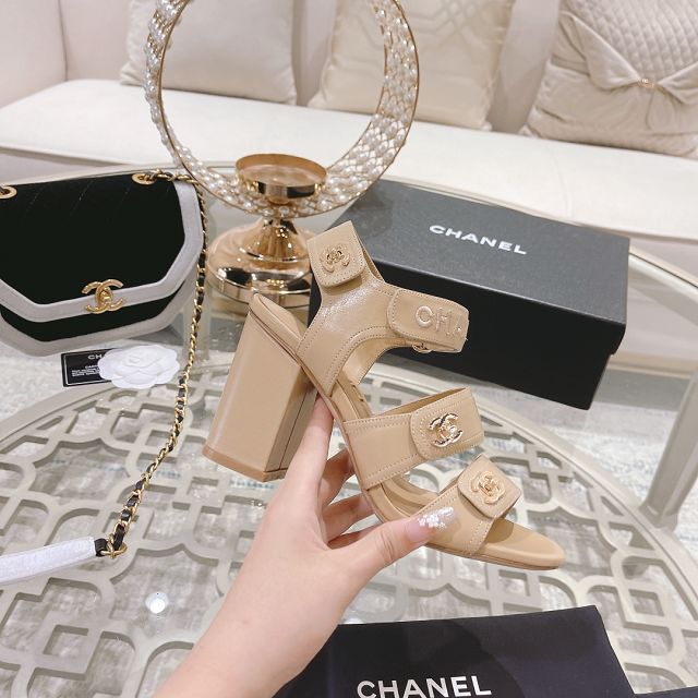 CC original lambskin 85mm sandals CH0049