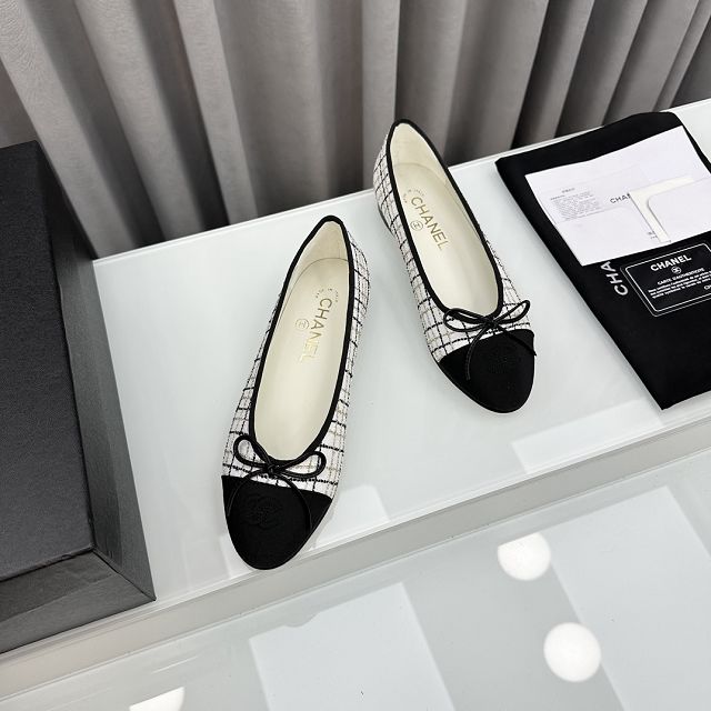 CC suede calfskin ballerinas CH0074
