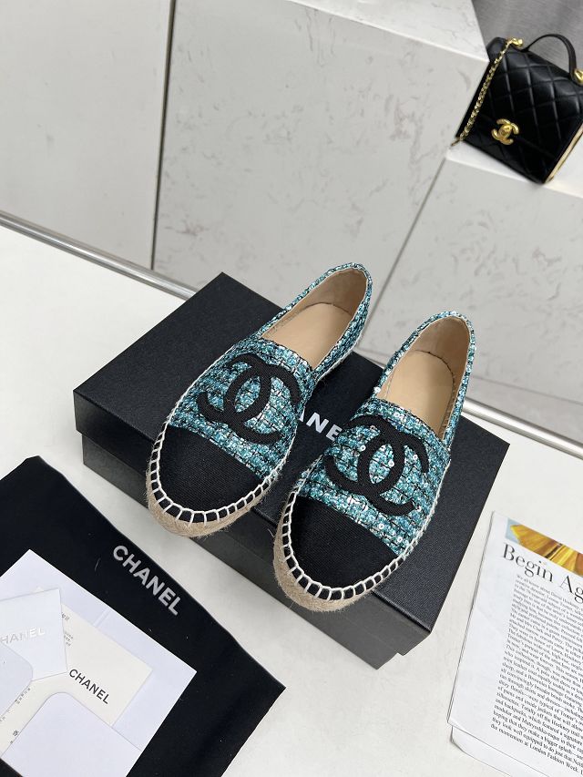 CC tweed espadrilles CH0094