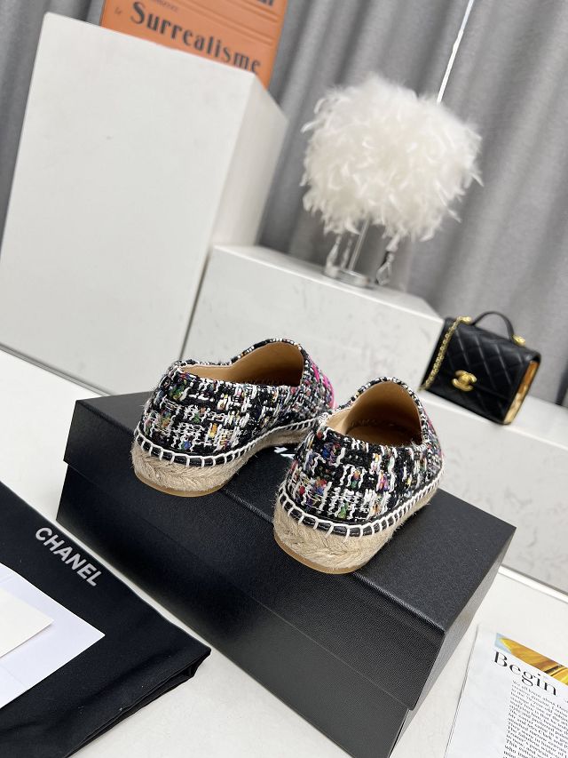 CC tweed espadrilles CH0094