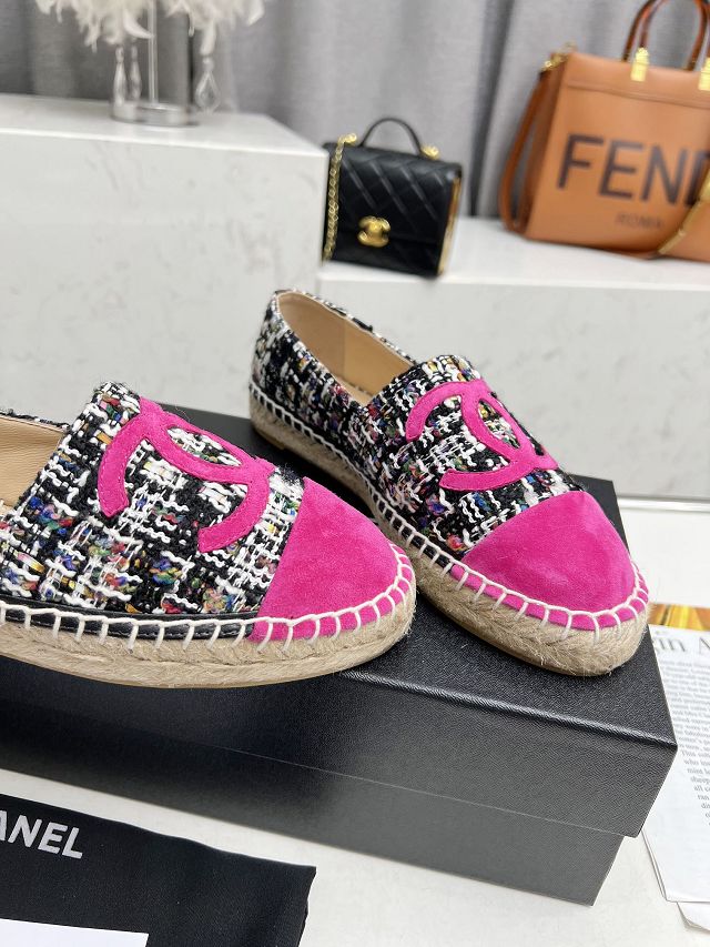 CC tweed espadrilles CH0094