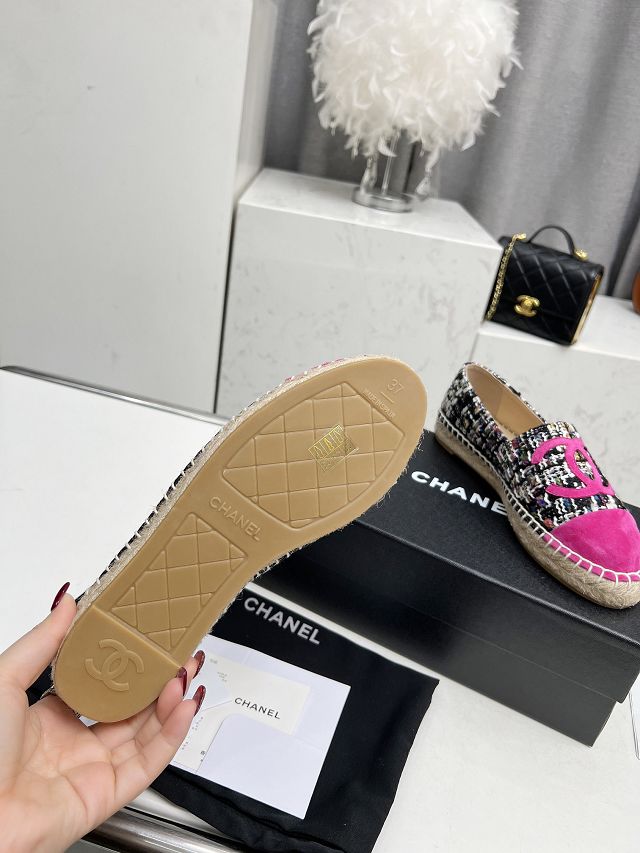CC tweed espadrilles CH0094