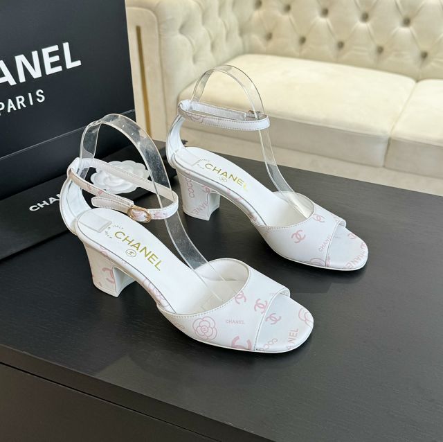 CC lambskin 55mm sandals CH0130