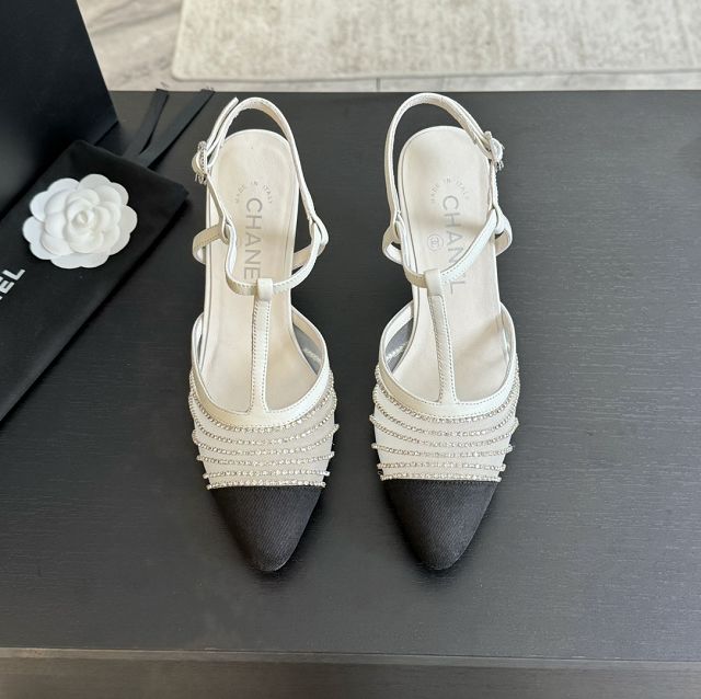CC mesh 85mm sandals CH0127