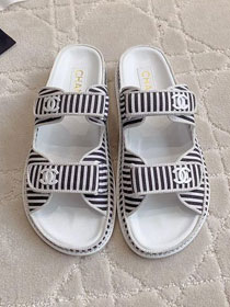 CC lambskin mules CH0178