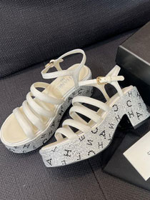 CC silk 65mm sandals CH0194