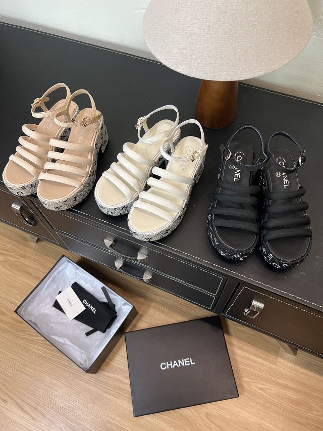 CC silk 65mm sandals CH0194