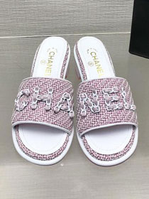CC fabric 35mm mules CH0251